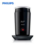 飞利浦（Philips） 奶泡机 全自动咖啡机 咖啡粉奶泡器奶磨打奶多功能合一 可做卡布奇诺 CA6500/61(黑色)