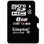 Kingston金士顿 手机存储卡T-flsh 8G内存卡 SD储存卡 适用于手机/相机