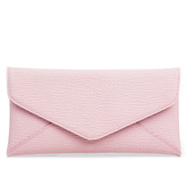 牛皮女士钱包女式手拿长款手机钱包卡包女韩版手包新款 H6868(粉红色)