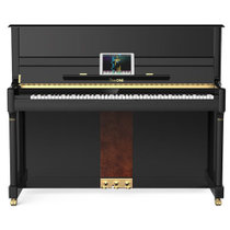 The ONE 立式钢琴 高端全新TC23 德国工艺 进口配件 家庭教学专业级立式钢琴 经典黑