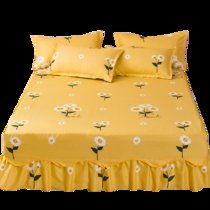 朵玛Duoma优选好物 席梦思床罩 床裙单件 床垫防尘保护套 韩式公主床单床笠防滑(默认)