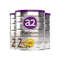 澳洲a2 Platinum白金版 较大婴儿配方奶粉2段 (6-12月) 新西兰原装进口 900g/罐(a2白金2段 900g*6)