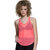 TITIKA瑜伽服夏季新款美背运动健身瑜伽背心女简约速干薄款上衣63521(荧光红 L)