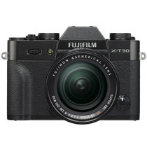 富士（FUJIFILM）X-T30/XT30 XF18-55 微单/照相机 2610万像素 翻折触摸屏 4K 黑色