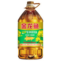 金龙鱼纯香低芥酸菜籽油6.18L 新老包装随机发货