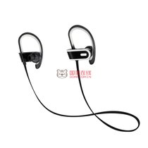 双耳运动蓝牙耳机4.1跑步防汗型 中文语音提醒 来电报号 音乐上下曲播放控制 降噪 一拖二通用型(黑色)