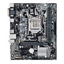 华硕（ASUS） B250M-K LGA1151 全固态电脑主板 支持7代兼容6代 B250M K