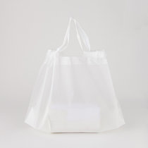 抽绳服装店袋子童装袋子收口透明购物礼品袋塑料打包外卖袋定制lo(收口透明 默认版本)