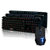 黑爵机械战士 背光键鼠套装 CF LOL电脑游戏键盘usb发光有线键盘鼠标套装(机械战士键盘+Q7黑色鼠标)