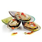 希菲 新西兰半壳青口贝1kg进口海鲜青口贝翡翠贻贝新鲜贝类