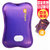 米尼miny 电热水袋暖手宝暖水袋电暖宝暖手宝电暖袋防爆充电双插手(紫色)