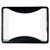 道瑞（x-doria）时尚双色双料iPad2超薄保护壳（透明＋黑）适用于ipad2