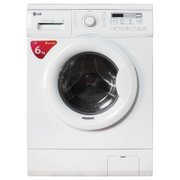 LG WD-N12435D 6公斤 静音DD变频滚筒洗衣机（白色）