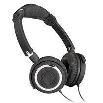 美国潮牌（Aerial 7） Phoenix系列潮流耳机头戴式耳机（黑色）（采用钢筋框架,可调式头带,毛绒耳垫,旋转耳环,以及一个出色的高品质的扬声器）
