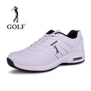 Golf高尔夫 专柜* 男士轻便舒适 耐磨橡胶底 低帮休闲运动跑步鞋G1021(白深蓝色 40)