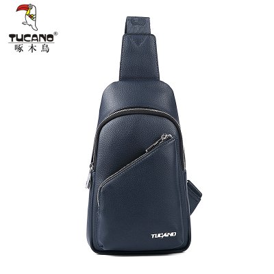 【啄木鸟包包2018新款男士胸包单肩斜挎包韩
