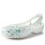 DSXN美琳蒂 果冻色沙滩洞洞鞋花园护士鞋凉鞋 DD0103(白色转印 W6)