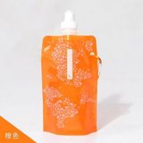 XLIMIT艾利米特便携式可折叠户外水袋超轻塑料水壶水瓶冰袋登山(桔色)