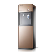 奥克斯（AUX）5-T 饮水机 304不锈钢内胆 立式冰热冷热温 热家用双门 制冷制热(黄 温热)