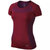 耐克女装2016春新款运动休闲速干针织短袖T恤718570-458(酒红 S)