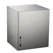 乔思伯（JONSBO） V3+ ITX机箱 全铝 银色 支持标准大电源