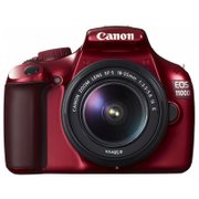 佳能（Canon）EOS1100D单反相机（红色）更适合半专业玩家 更多手动功能