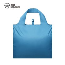 蔸蔻折叠购物袋单肩包锦纶蓝色 折叠、购物、单肩包