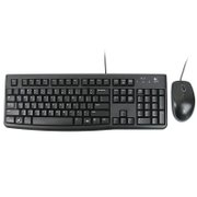 罗技（Logitech）MK120  键鼠套装  鼠标键盘套装  黑色
