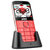 波导(BiRD) A520 老人手机 按键直板 玫瑰红