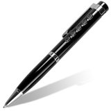 纽曼(Newsmy) RV25 8G 数码笔形录音笔 专业 微型高清降噪 MP3播放器 学习培训 工作会议 黑色
