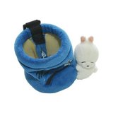 韩国流氓兔(Mashimaro)汽车挂式置物桶(天鹅绒)-蓝色
