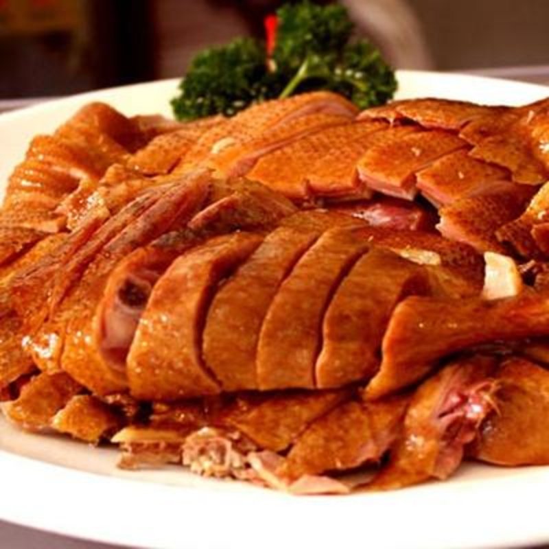中国名菜 微烟熏【五香味】卤温鸭子四川成都特产酱板鸭 1只包邮