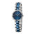 卡文克莱 CK女士手表 时尚时分针银色钢带石英女表K5T33146(蓝带蓝面)