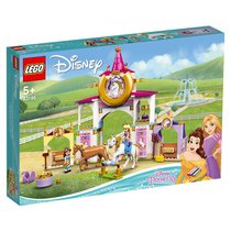 【8月新品】LEGO乐高 迪士尼公主系列 43195 皇家马厩 拼插积木玩具