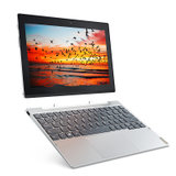 联想（lenovo）MIIX320笔记本平板电脑二合一 内含原装键盘 10.1英寸 正版win10系统(4G/64G 标清银色)