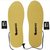 温倍尔WARMSPACE 电加热发热鞋垫 户外USB充电暖脚宝 可拆洗36-46码可剪 326保暖5-6小时(浅黄色 均码)
