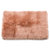 圣马可 长毛绒仿羊皮地毯60*90cm 粉色长方形