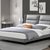 一号客厅  床意式软床卧室大床 （含床架 + 双床头柜）RC050