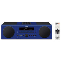 雅马哈（YAMAHA）MCR-B043 迷你音响 CD播放机音箱组合套装 蓝牙/USB/FM 桌面音响（蓝色）