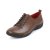 动感酷牛 女鞋2013春季 头层牛皮休闲舒适单鞋系带平跟女鞋子8901(咖啡棕 35)