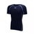 rea 男装 吸湿速干篮球跑步健身运动短袖针织衫训练服紧身衣紧身服R1602(蓝色 XL)