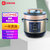 国美 （GOME）电压力锅 5L容量 韩式外观 组合式菜单 智能控制 手动排气 YBW50-90Q2（金）