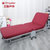 TP单人简易办公室午休床便携午睡床海绵床两折折叠床TP1054(红色 95cm)
