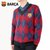 巴塞罗那俱乐部商品丨巴萨新款冬季加厚V领梅西足球宽松学院毛衣(花色)
