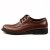PUBGO男士商务正装皮鞋M124024(05棕色 43)