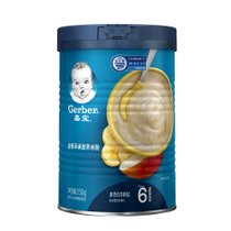 嘉宝香蕉苹果营养米粉250g(适合6月龄起) 2段米粉米糊 宝宝辅食