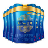 蓝臻较大婴儿配方奶粉(6-12月龄.2段)900克6罐整箱装(2段900g*6
