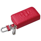 SIBOEN 斯博恩 头层牛皮商务时尚男女士汽车钥匙包钥匙扣Y505(红色)