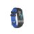 【关珊】新品智能手环防水彩屏运动计步心率血压睡眠监控多功能手表防水运动智能手环计步 多运动模式防丢闹钟提醒、(深蓝色)