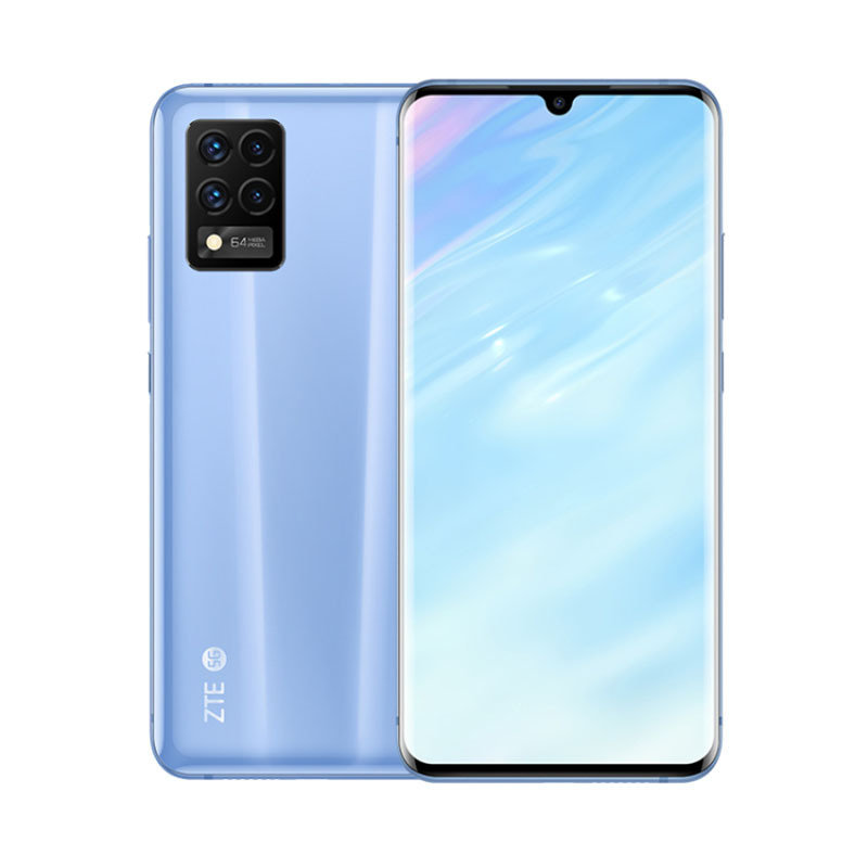 zte中兴blade20pro5g手机6400万四摄超高清轻薄oled柔面屏双模全网通